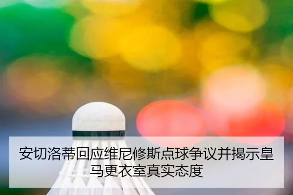 安切洛蒂回应维尼修斯点球争议并揭示皇马更衣室真实态度